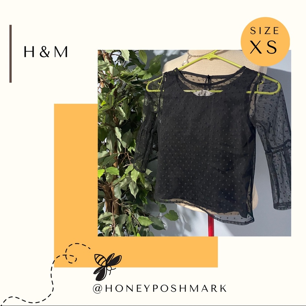 H&M black top